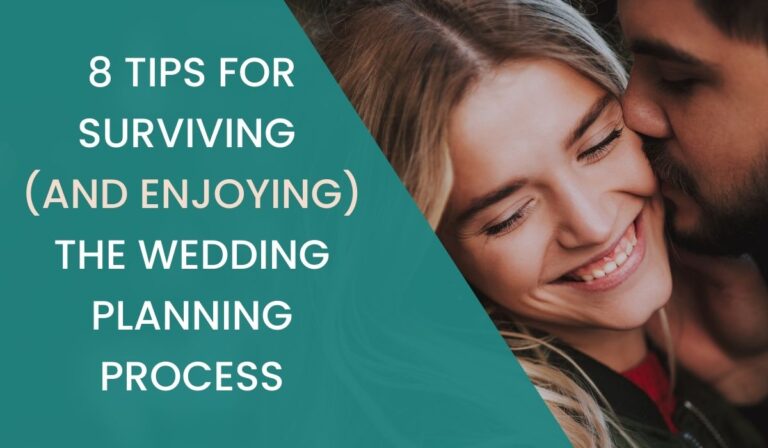 8 tips for surviving wedding planning process